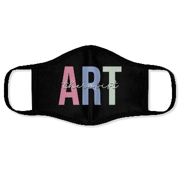Discover Art Therapy Art Teacher Face Masks