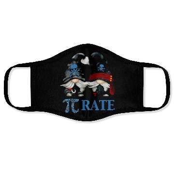 Discover Funny Octopus Pi Day Symbol For Math Teacher Pirat Face Masks