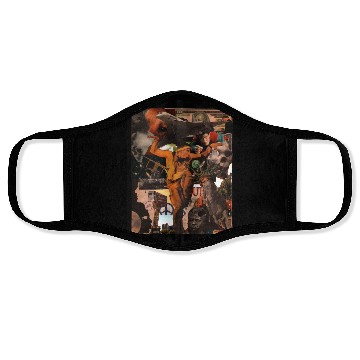 Discover Flight Dancer Face Masks