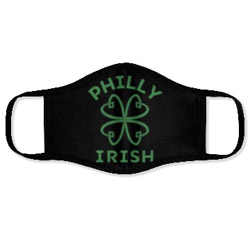 Discover Philly Irish Philadelphia St.Patrick's Day Parad Face Masks