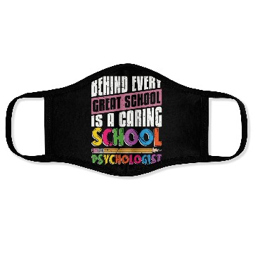 Discover School Psych Behind Every Great School Counselor Face Masks