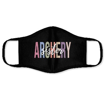 Discover Female Archer Archery Girl Bow And Arrow Face Masks