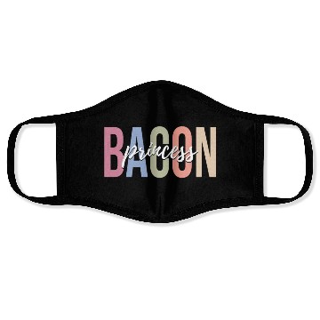 Discover Bacon Lover Bacon Girl Face Masks