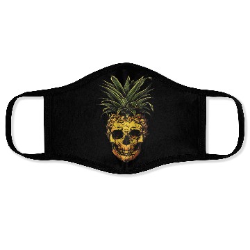Discover Pinaple Skull Face Masks