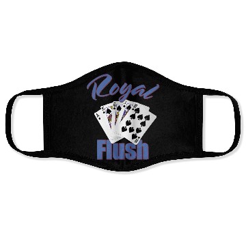 Discover Royal Flush Wins It Face Masks