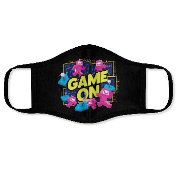 Discover Retro Game On Design Face Masks