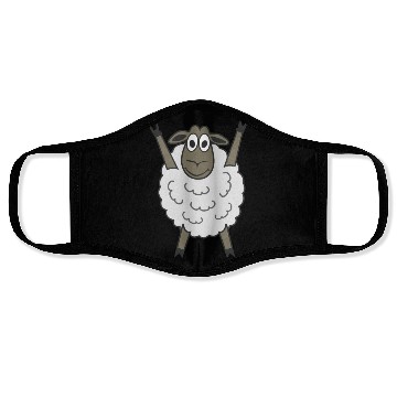 Discover Sheep Funny Shepherd Farmer Face Masks