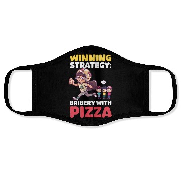 Discover Football Mom Winning Strategy: Bribery with Pizza Face Masks