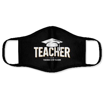 Discover Teacher Teachers Student School Profession Face Masks