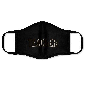Discover Teacher Teachers Student School Profession Face Masks