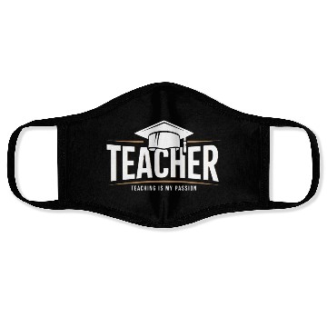 Discover Teacher Teachers Student School Profession Face Masks