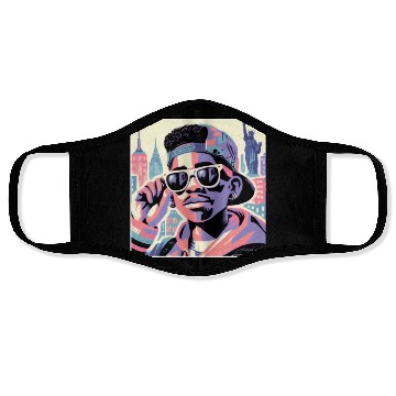 Discover 90's kid, retro vibes Face Masks