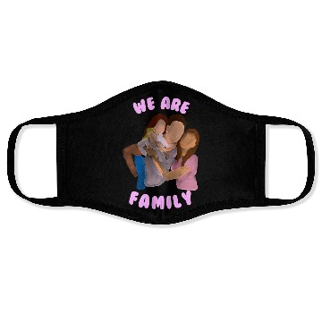 Discover We are Family Face Masks