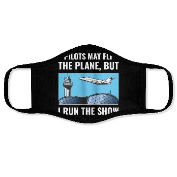 Discover Air Traffic Controller ATC Aviation Humor Airplane Face Masks