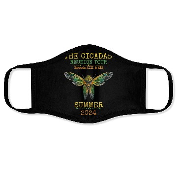 Discover Great-Cicada-2024-Invasion- Face Masks