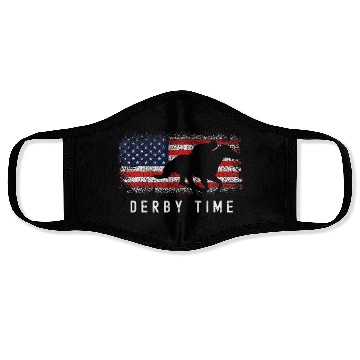 Discover Horse Horses Derby Time Horse Racing Face Masks