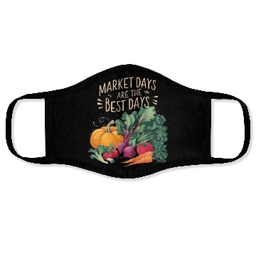 Discover Farmers Market Farmer Agriculture Farming Food Face Masks