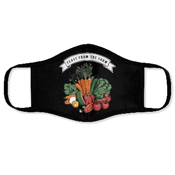Discover Farmers Market Farmer Agriculture Farming Food Face Masks
