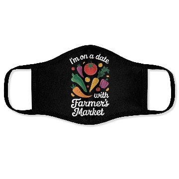 Discover Farmers Market Farmer Agriculture Farming Food Face Masks