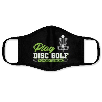 Discover Play Disc Golf Face Masks