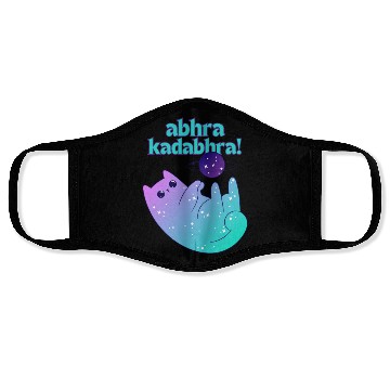 Discover Aberakadabera Abhra Kadabhra Magic Cat Face Masks