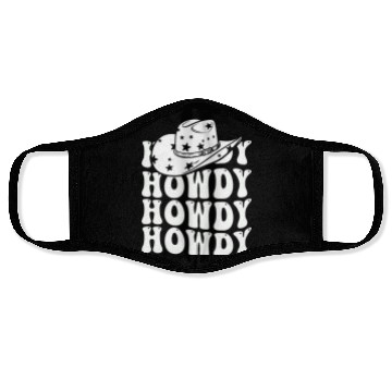 Discover Western Country Texas Cowboy Hat Face Masks