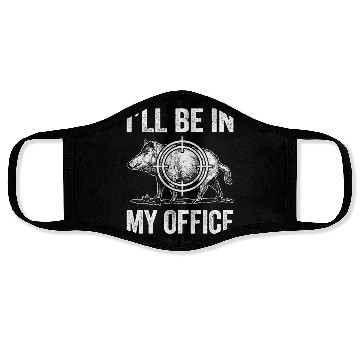 Discover Boar Hunting Funny Wild Hog Hunter Face Masks