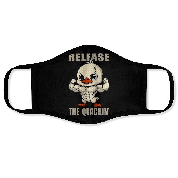 Discover Release The Quackin Duck Gym Face Masks