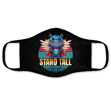 Discover Playful Hippo Splash Face Masks