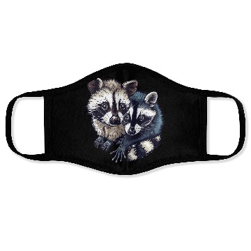 Discover Opossum and raccoon Face Masks