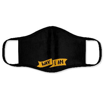 Discover I love myself just the way iam Face Masks