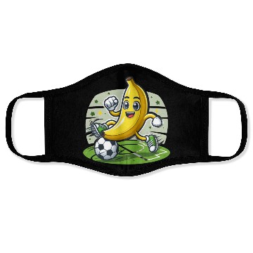 Discover Banana Soccer Face Masks