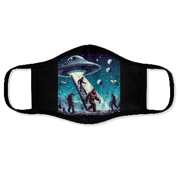 Discover Bigfoot and the UFO Face Masks