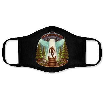 Discover Bigfoot and the UFO Face Masks
