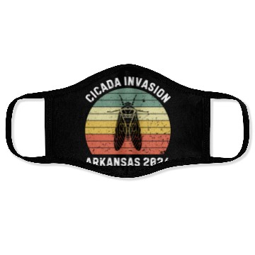 Discover Cicadageddon Invasion Arkansas Tour Face Masks