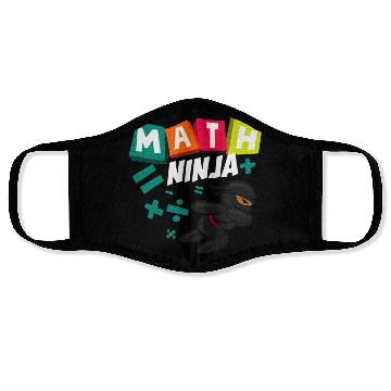 Discover Math Design Math Lover Math Teacher Face Masks