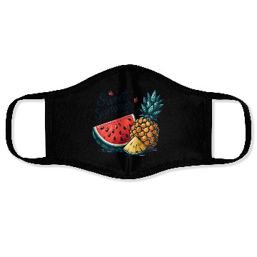 Discover Sweet Summer Time Watermelon and Pineapple Face Masks