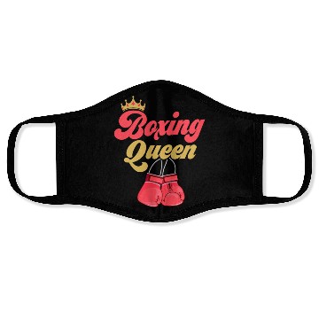 Discover Boxing Queen Training Boxer Face Masks