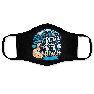Discover Retired and Rocking the Beach Face Masks
