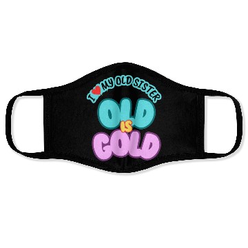 Discover I love my sister Face Masks