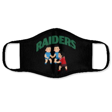 Discover Raiders Face Masks