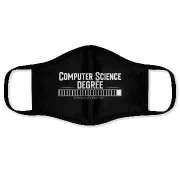 Discover Computer Science Degree Face Masks