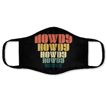 Discover Western Country Texas Cowboy Hat Face Masks