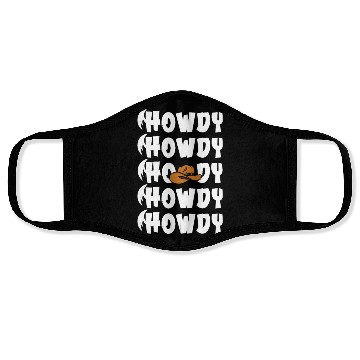 Discover Western Country Texas Cowboy Hat Face Masks