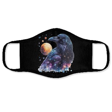 Discover Celestial Raven Clipart Clipart, Crow Bird Witch Face Masks