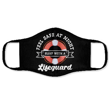 Discover Lifeguard Swimming Water Profession Face Masks