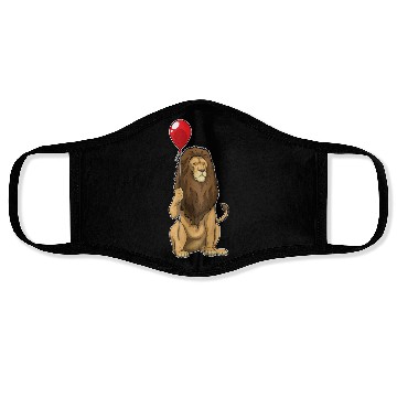 Discover Lion Balloon Face Masks