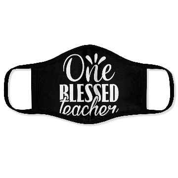 Discover One Blessed Teacher Face Masks
