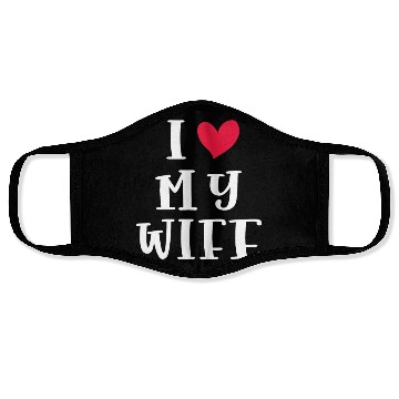 Discover love wife Face Masks husband gift