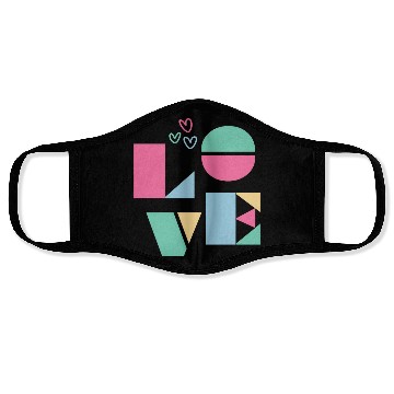 Discover Pastel Love Face Masks